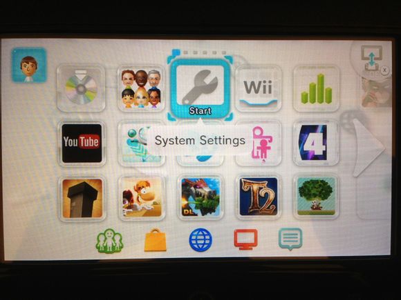 WiiU系统菜单设置图文翻译